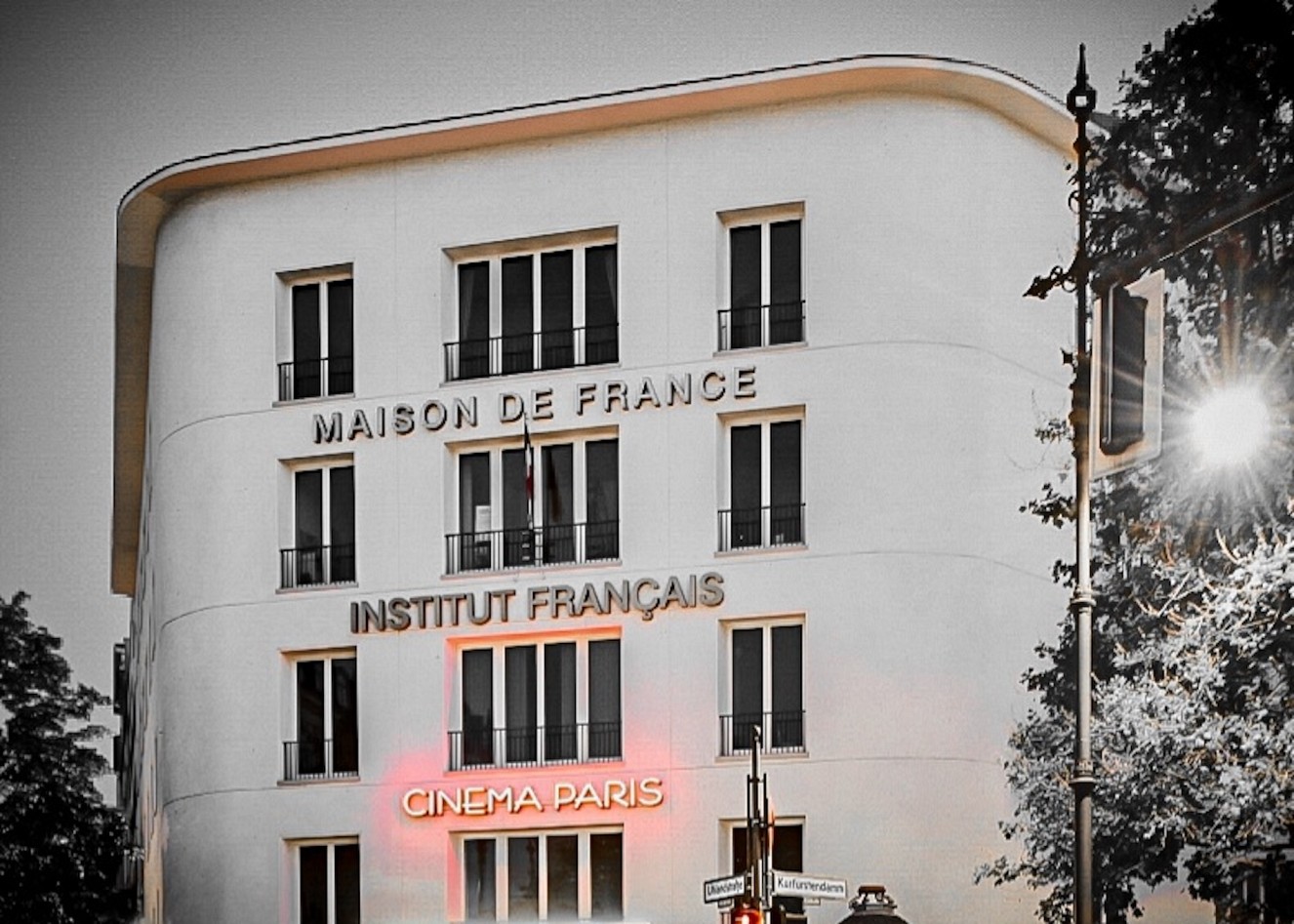 ... bald im Institut français am Kurfürstendamm!